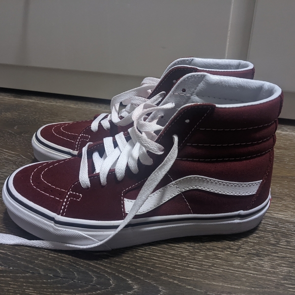 Vans Maroon High top - Picture 1 of 3